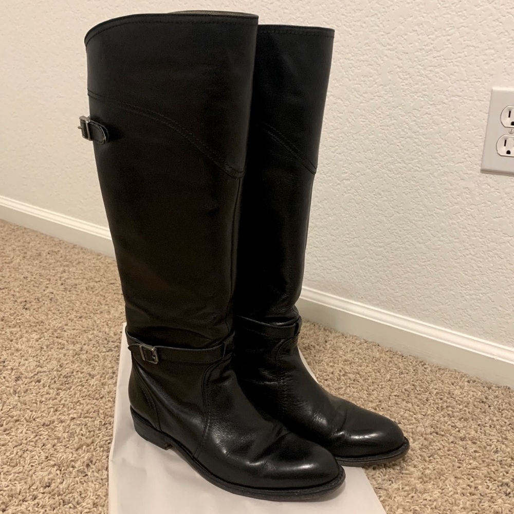 Frye Dorado Riding Boot Black 9.5